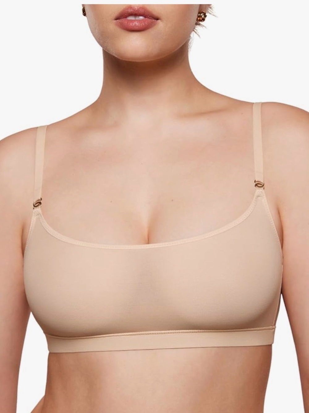 Seamless Nude Bralette - Lightweight Comfort